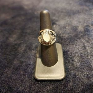 3/$10 Silver moon stone ring